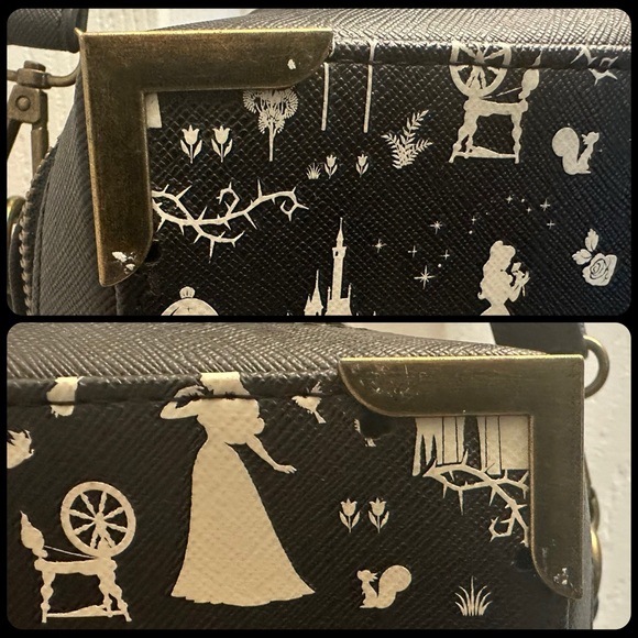 Loungefly Disney Princess Vintage-Inspired Box Crossbody Bag - Picture 8 of 8